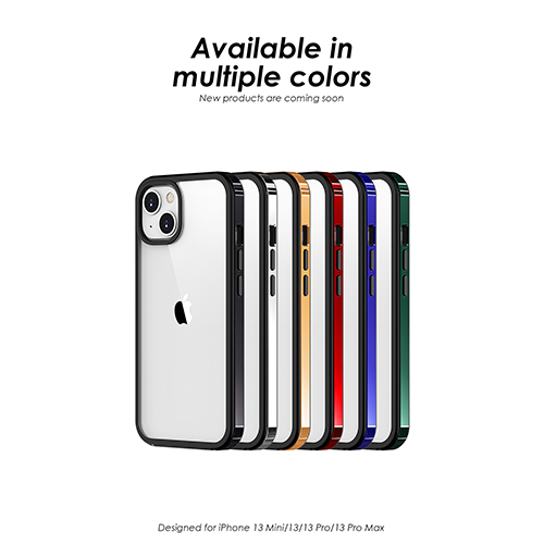 حاشیه فلزی درخشان با تلفن TPU